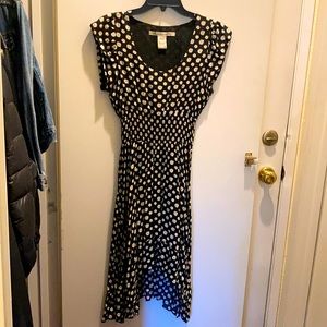 Women’s high low dress w/ sunflowers